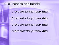 Lanterns Purple PowerPoint Template text slide design