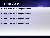 Lightmotion Blue PowerPoint Template text slide design