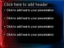 Lines PowerPoint Template text slide design