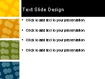 Radial Multi 01 PowerPoint Template text slide design
