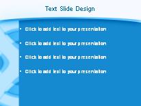 Rims Blue PowerPoint Template text slide design