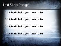 Textural Sky Blue PowerPoint Template text slide design