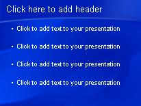 Unda Water PowerPoint Template text slide design