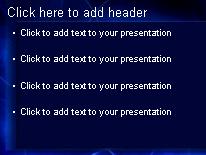 Waterworld PowerPoint Template text slide design