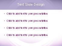 Wheels Purple PowerPoint Template text slide design