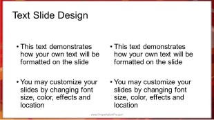 Abstract Technical A Widescreen PowerPoint Template text slide design