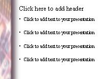 Bluelav PowerPoint Template text slide design