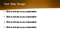 Extremity Orange PowerPoint Template text slide design
