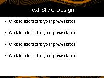 Motion Wave Orange3 PowerPoint Template text slide design