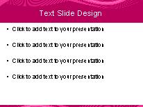 Motion Wave Pink2 PowerPoint Template text slide design