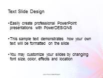 Organic Texture PowerPoint Template text slide design