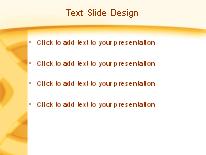 Rims Orange PowerPoint Template text slide design