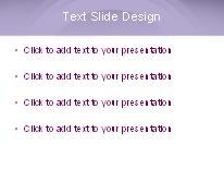 Wheels Purple PowerPoint Template text slide design