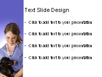 Veterinarian PowerPoint Template text slide design