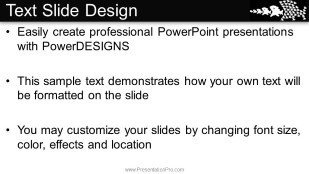 Bigger Fish 01 Widescreen PowerPoint Template text slide design