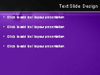 Blocks To Build Purple PowerPoint Template text slide design