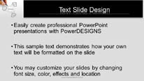 Brand Concept Drawing Widescreen PowerPoint Template text slide design