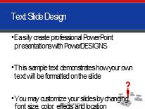 Complex Problem Widescreen PowerPoint Template text slide design