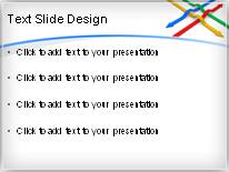 Conceptual Communication Blue PowerPoint Template text slide design