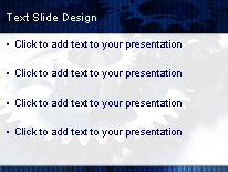 Gears PowerPoint Template text slide design