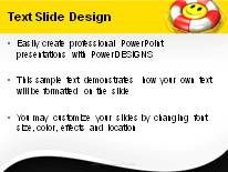 Happy To Help PowerPoint Template text slide design