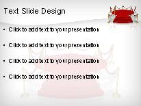 In The Spotlight PowerPoint Template text slide design