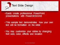 Lets Chat PowerPoint Template text slide design