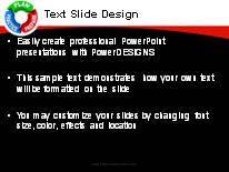 Plan Prepare Practice Red PowerPoint Template text slide design