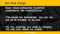 Questionmark Cluster Widescreen PowerPoint Template text slide design