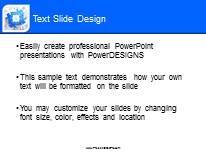 SWOT Puzzle PowerPoint Template text slide design