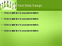 Sales Force Green PowerPoint Template text slide design