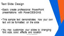 Social World Widescreen PowerPoint Template text slide design