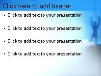 Success PowerPoint Template text slide design