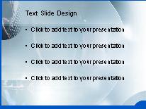 Timely Blue PowerPoint Template text slide design