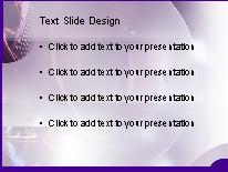 Timely Purple PowerPoint Template text slide design