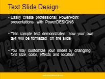 Where Cluster PowerPoint Template text slide design