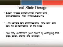 Business Models PowerPoint Template text slide design