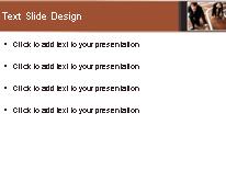 Business Track PowerPoint Template text slide design
