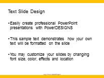 Business Woman Puzzle PowerPoint Template text slide design