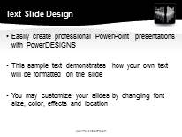 Chess Board 2 PowerPoint Template text slide design