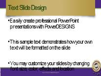 Excellent Support Purple Widescreen PowerPoint Template text slide design