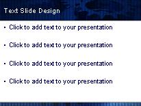 Gears PowerPoint Template text slide design