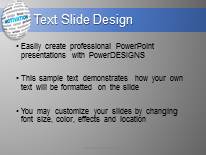 Motivation World Cloud Widescreen PowerPoint Template text slide design