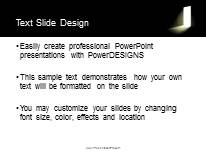 Opportunity Door PowerPoint Template text slide design