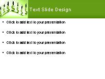 Sales Force Green PowerPoint Template text slide design