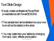 Social World Widescreen PowerPoint Template text slide design