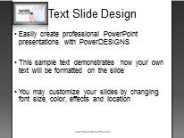 Success Direction Black PowerPoint Template text slide design