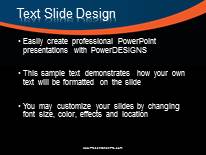 Success Pie Arrow PowerPoint Template text slide design