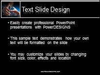 The Agreement Widescreen PowerPoint Template text slide design