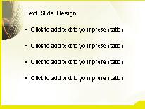 Timely Yellow PowerPoint Template text slide design